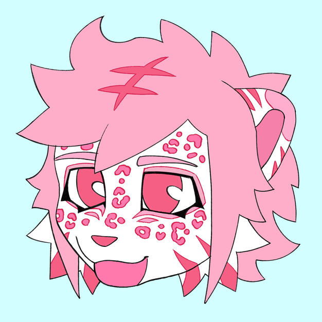 Flat Color Headshot